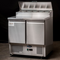 Atosa  2 Door Saladette Prep Refrigerator Open Top 300L - ESL3832
